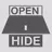 openhide
