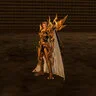 Gold Valakas costume and Cloak (HighFive)