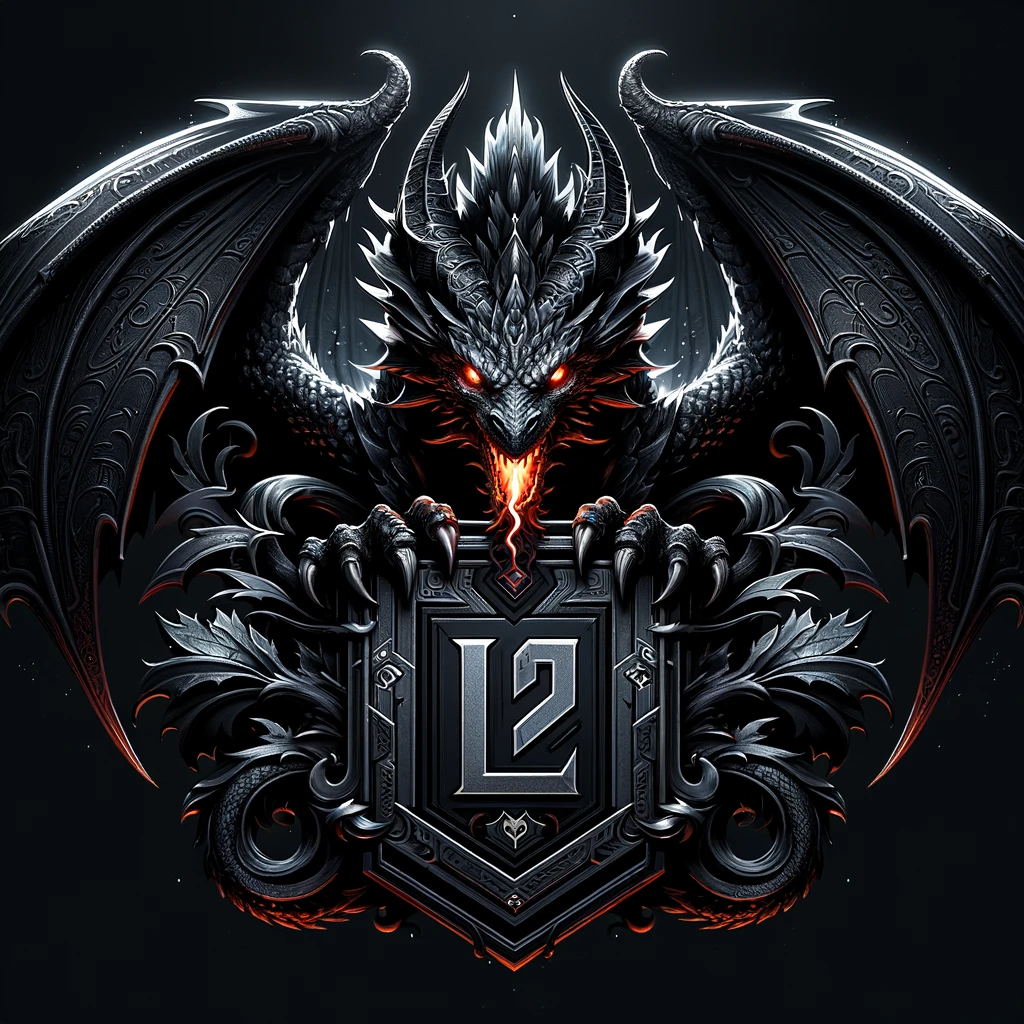 DALL·E 2024-05-09 11.43.08 - Create an ultra-epic fantasy-themed logo featuring an imposing b...webp