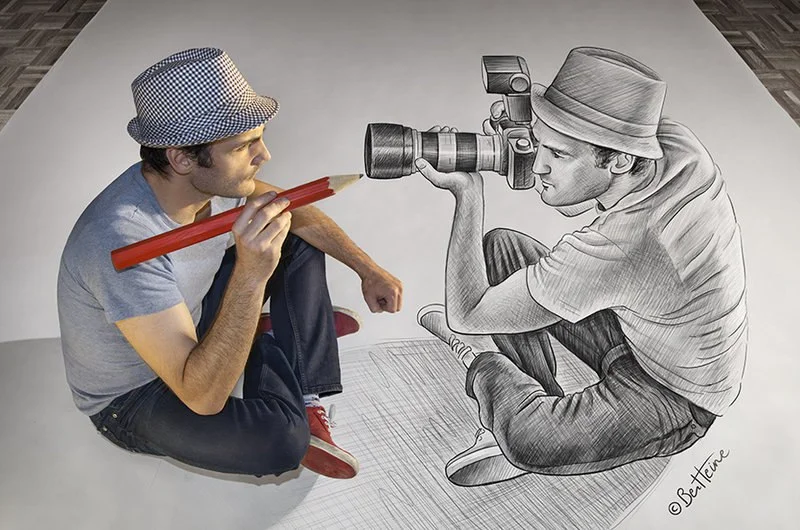 Pencil vs camera