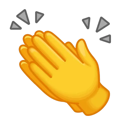 👏