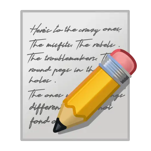 📝