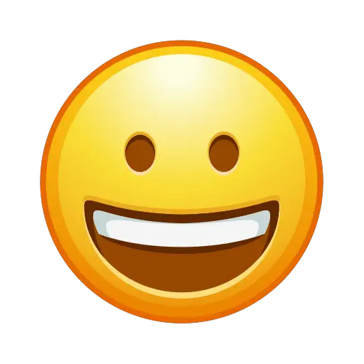 Big grin :D :D