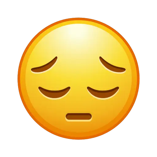 😔
