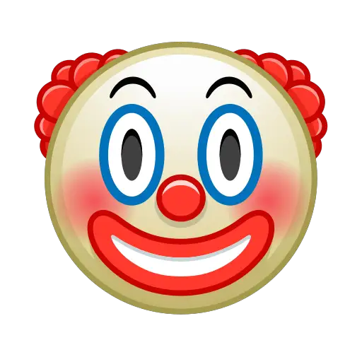Лицо клоуна :clown: 🤡