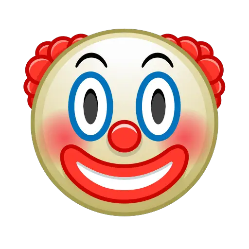 Лицо клоуна :clown: 🤡