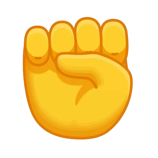 Поднятый кулак :fist: ✊