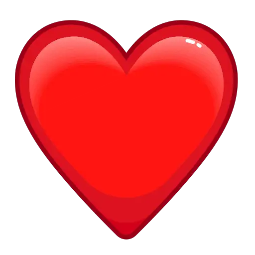 Красное сердце :heart: ❤️